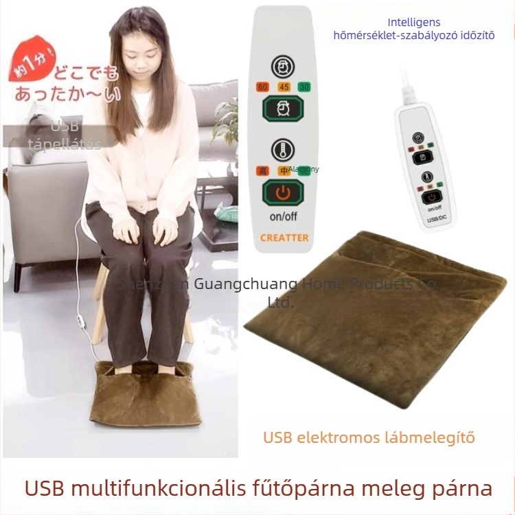 HotCushion USB elektromos lábmelegítő párna