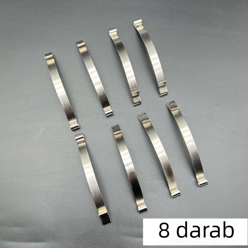 Alsó görgő tolóajtókhoz, mangán acélból készült rugós lemez, alkalmas gardróbhoz vagy erkély üvegajtóhoz
