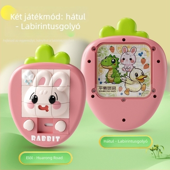 Rajzfilm állatos 3D puzzle játék — ABS anyag; 3D puzzle kategória; 4–6 éveseknek; csomagolás: Opp bag