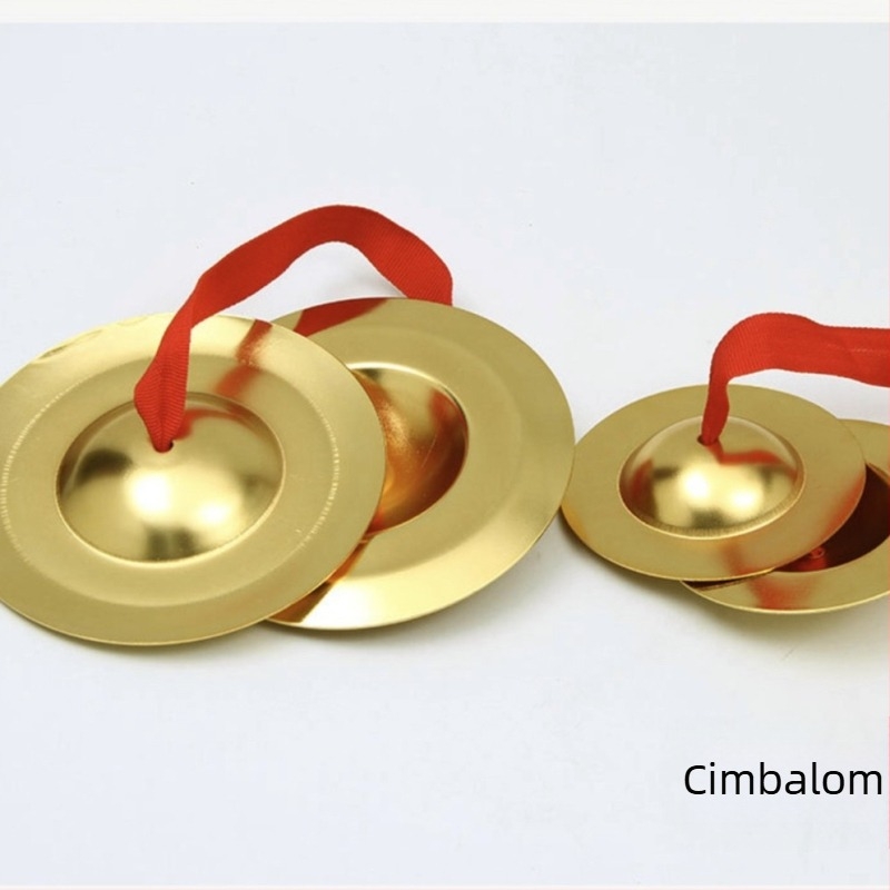 Cimbalok rézötvözetből, modell 06, dobozos csomagolás