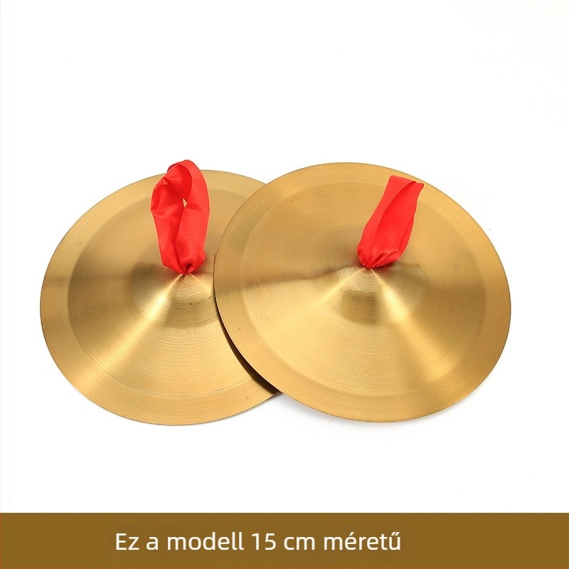 Cimbalok rézötvözetből, modell 06, dobozos csomagolás