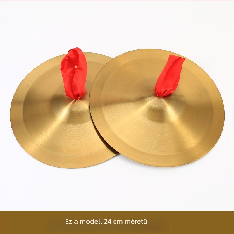 Cimbalok rézötvözetből, modell 06, dobozos csomagolás
