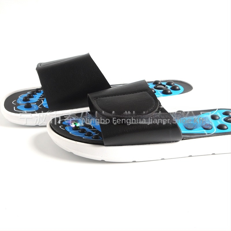 Akupont-masszázs cipők mágneses gyöngyökkel a talpra — USB energiaellátás, Időzítő funkció, Számítógép-típusú vezérlés, Jianer márka, 2018