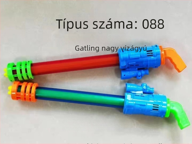 Gyerekeknek készült vízipisztoly játék, műanyag kivitelezés, nagy kapacitás, permetező funkció, 7–14 éveseknek megfelelő
