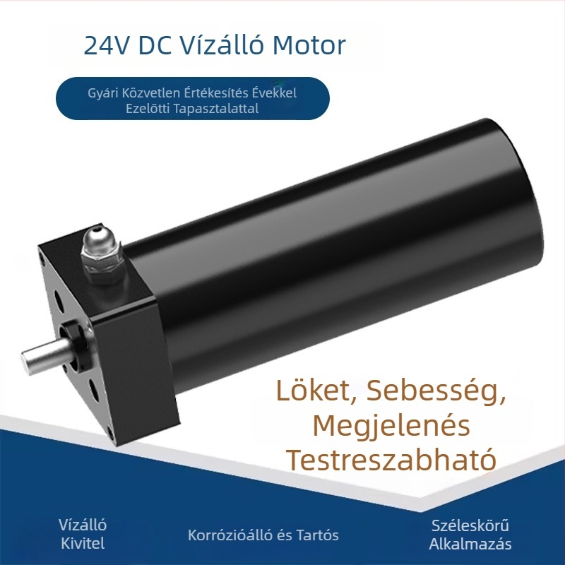 90W alámerülő Brushless DC motor, vízálló, robbanásbiztos