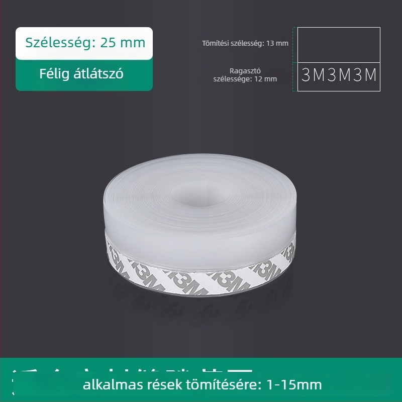 Átlátszó ajtó alatti tömítés, Yongyu, Windshield seal modell, ajtóhoz, modern és egyszerű stílus