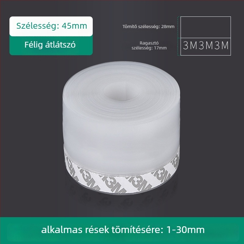 Átlátszó ajtó alatti tömítés, Yongyu, Windshield seal modell, ajtóhoz, modern és egyszerű stílus