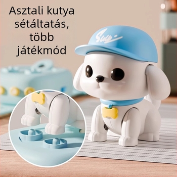 Kutyus formájú okos AI-óra játék a korai oktatáshoz: hangalapú párbeszéd és történetismétlés, ABS anyag, elemmel működik (0–3 év)