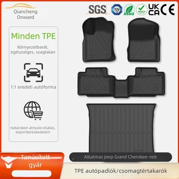TPE autópadló szőnyegek Jeep Grand Cherokee (2011–2025) – teljes lefedettség, Onward márka, egyedi feldolgozás