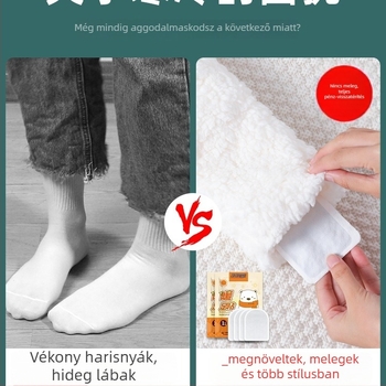 Unisex fűtőtalpú papucs USB-s tápegységgel, felsőrész: valódi bőr, otthoni lábmelegítés