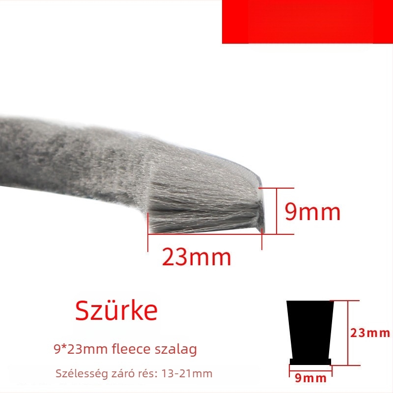 FSFLD ablak tömítőszalag, Wool modell, magas hőmérséklet-állóság, kopásállóság és öregedés elleni védelem