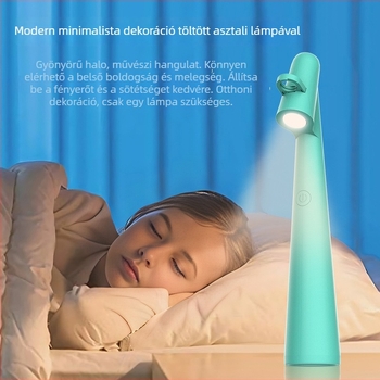 Gyerek vetítő LCD-képernyővel, hang- és fényvetítéssel, ABS ház, újratölthető Li-ion akkumulátor, 4–6 éveseknek