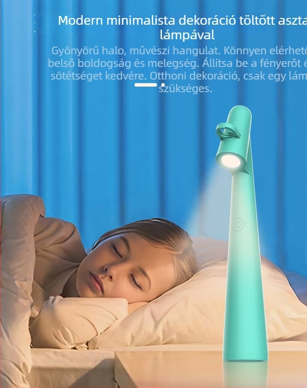 Gyerek vetítő LCD-képernyővel, hang- és fényvetítéssel, ABS ház, újratölthető Li-ion akkumulátor, 4–6 éveseknek