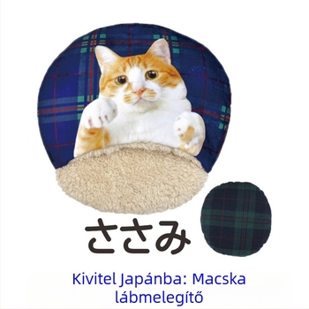 USB melegítő papucs, uniszex, pamutszövet felső, nyers gumi talp, sarokvédő rész