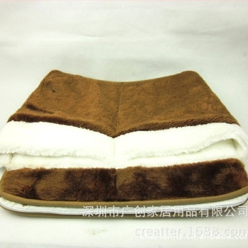 Creatter USB-melegítő papucs – unisex otthoni cipő, velúr felsőrész, szivacsos talp, testreszabható, licencelhető magáncímkés