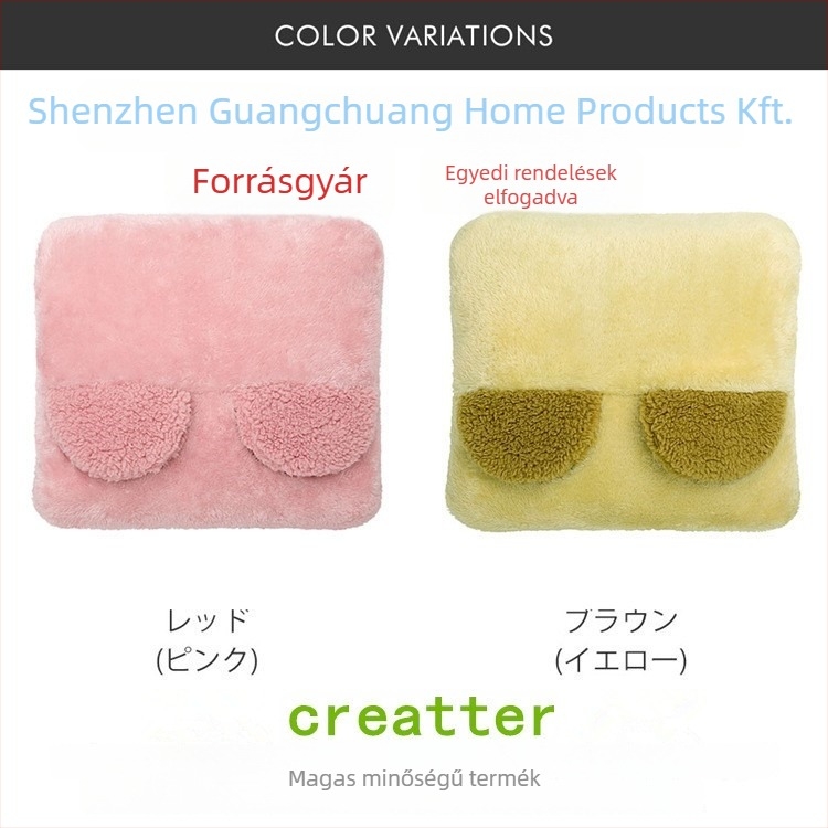 Elektromos lábmelegítő papucs - USB tápegység, velúr felsőrész, habos talp, uniszex házi papucs