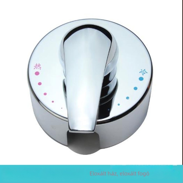 Fali, beépített keverőcsap fürdőszobai vízmelegítőhöz – működési nyomás 0,2–1,0 MPa, áramlás 6 L/min, forró víz 75°C, hideg víz 5°C