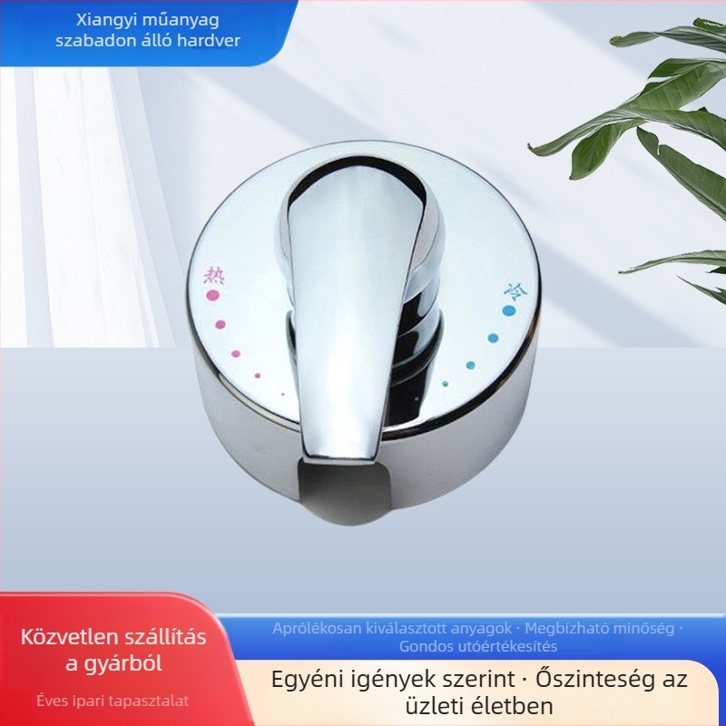 Fali, beépített keverőcsap fürdőszobai vízmelegítőhöz – működési nyomás 0,2–1,0 MPa, áramlás 6 L/min, forró víz 75°C, hideg víz 5°C