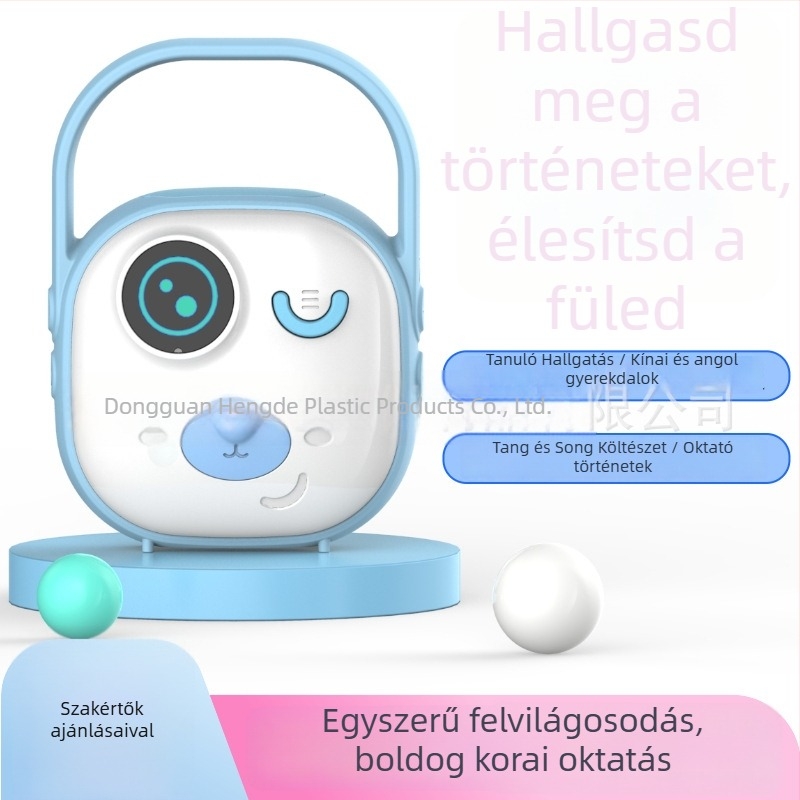 Történetgép babáknak és kisgyerekeknek (0–3 év) | Bluetooth hangszóró kártyahellyel, szilikon oktató játék beépített akkumulátorral, 4–8 GB memória, Wi‑Fi