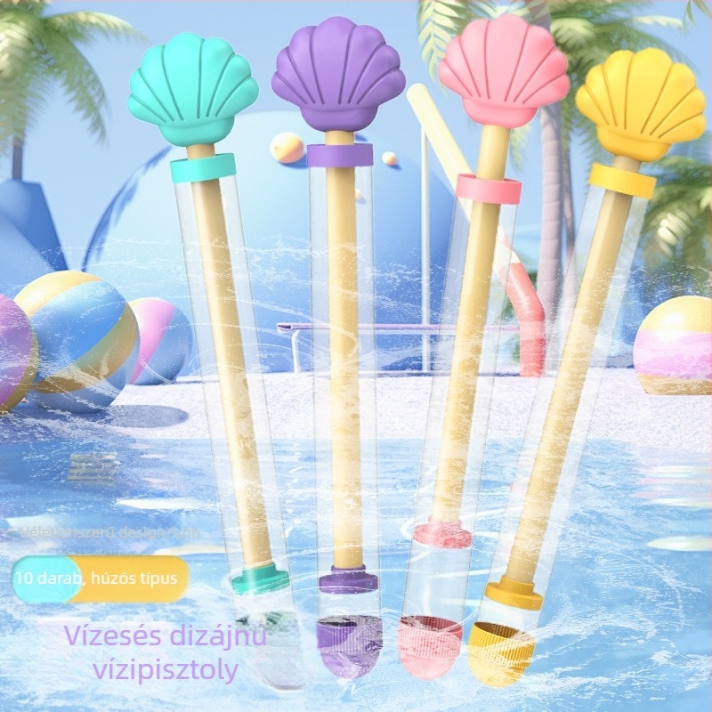 Műanyag lehúzható vízipisztoly játék, tűzijátékos vízijáték, 3C tanúsítvány 2024182202057833, 4–6 éveseknek