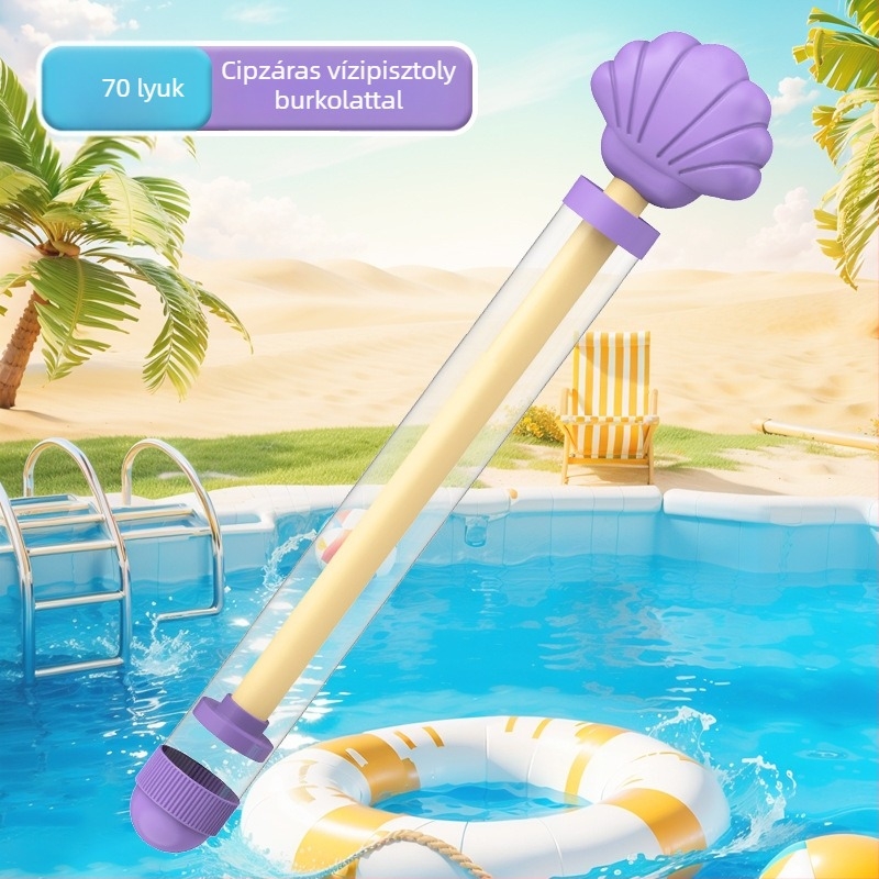 Műanyag lehúzható vízipisztoly játék, tűzijátékos vízijáték, 3C tanúsítvány 2024182202057833, 4–6 éveseknek