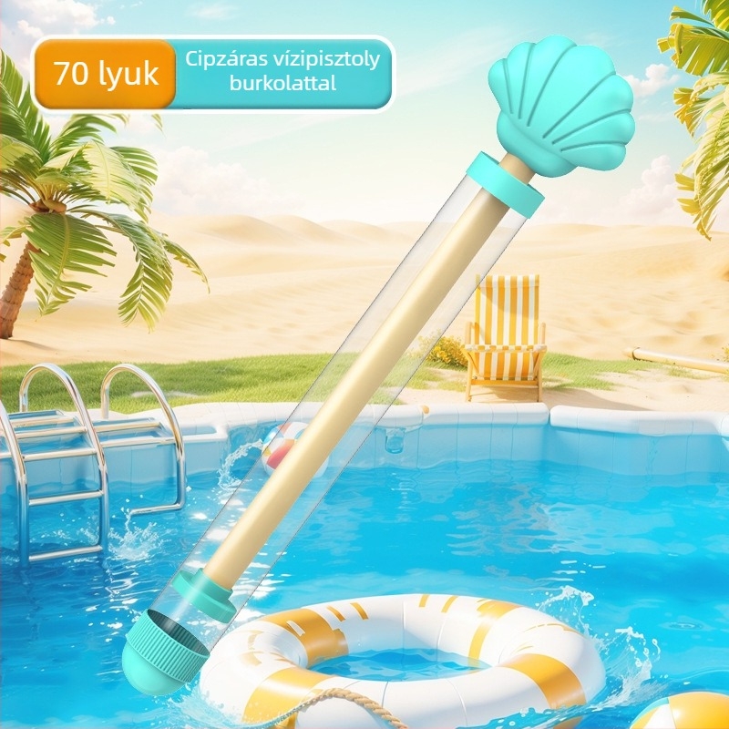 Műanyag lehúzható vízipisztoly játék, tűzijátékos vízijáték, 3C tanúsítvány 2024182202057833, 4–6 éveseknek