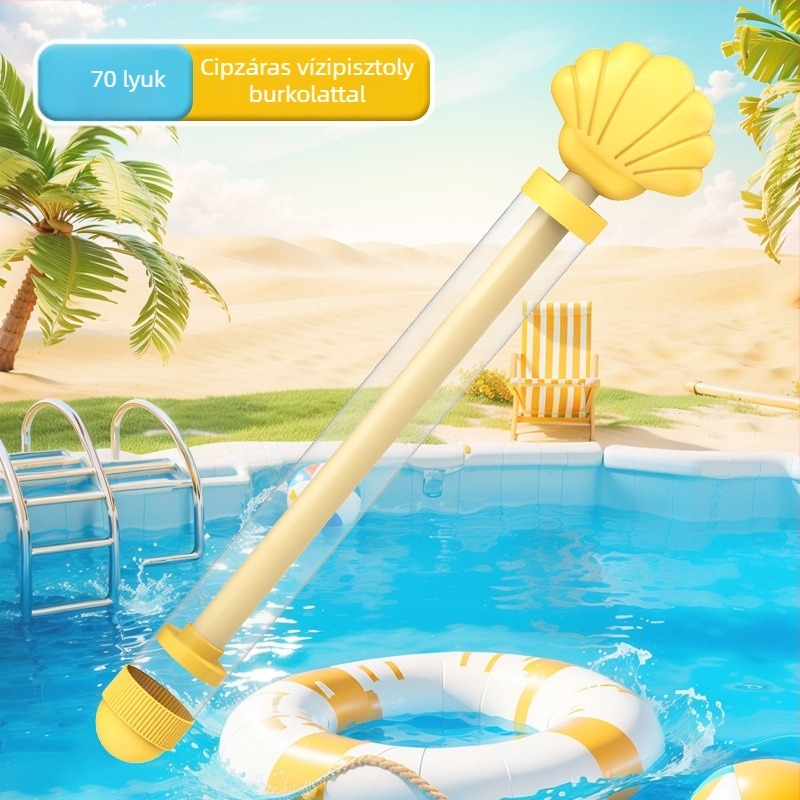 Műanyag lehúzható vízipisztoly játék, tűzijátékos vízijáték, 3C tanúsítvány 2024182202057833, 4–6 éveseknek