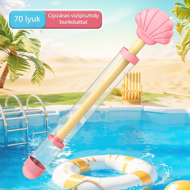 Műanyag lehúzható vízipisztoly játék, tűzijátékos vízijáték, 3C tanúsítvány 2024182202057833, 4–6 éveseknek