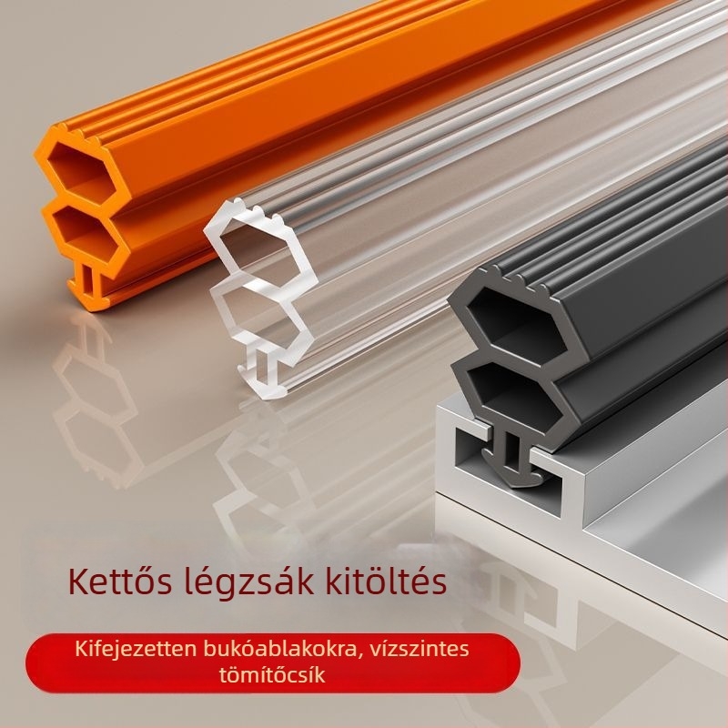 Műanyag- és acélkeretes ablakokhoz készült tömítőszalag; hőhidas alumínium ablakokhoz; szél- és huzatmentes téli tömítés