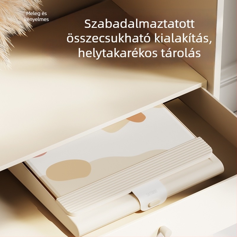 Asztal alatti lábmelegítő, összecsukható fűtőpad, modell DSHJ-S-2309A