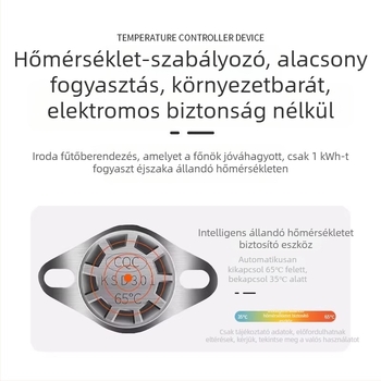 Tömörfa lábmelegítő, mechanikus üzemmód, 220V, 300W, kapcsológomb