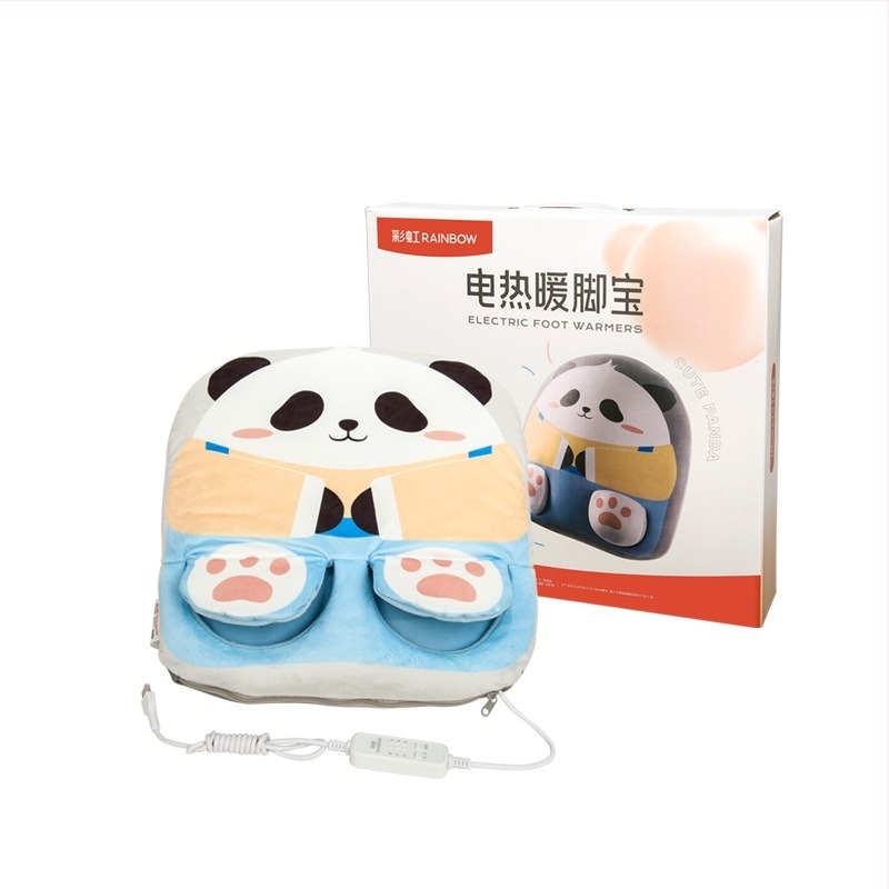 Rainbow lábmelegítő USB fűtéssel, három hőmérséklet szint, időzítő, modell 386W-C, 220V AC 500W