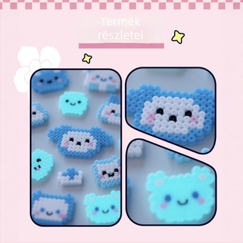 Mozaik Gyöngy Puzzle — Műanyag/Gumi, DIY-kompatibilis, 14+ korosztály, Karton csomagolás
