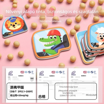 Mágneses öltöztetős puzzle – hercegnő témájú DIY játék lányoknak, 4–6 éveseknek