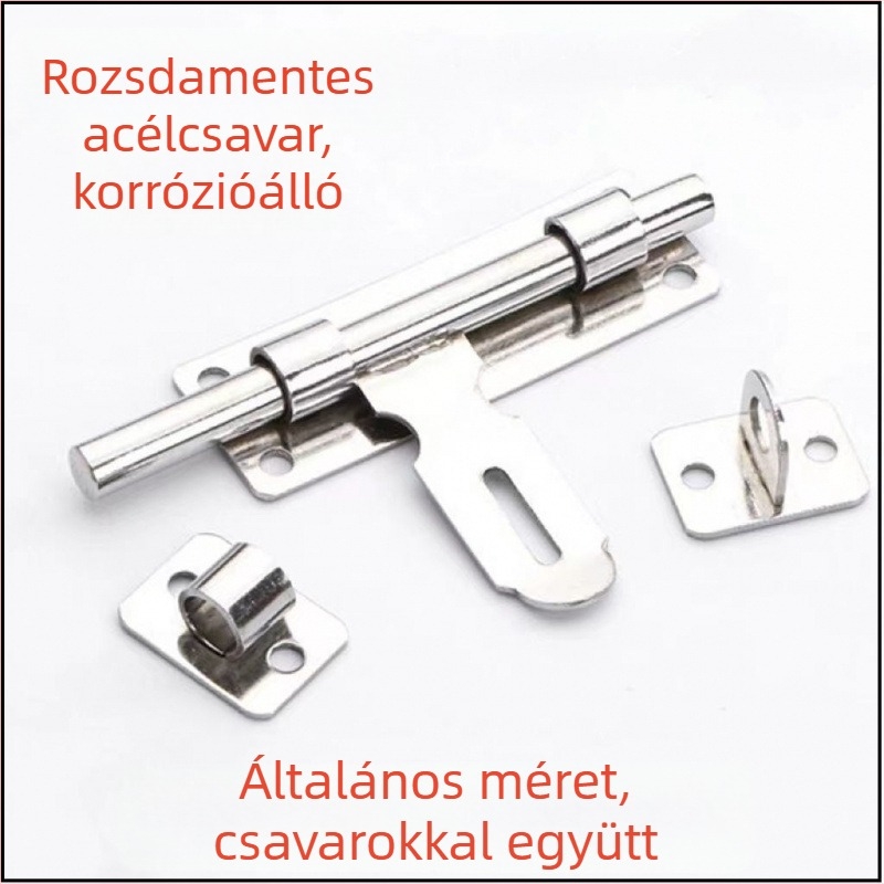 Rozsdamentes acél ajtózár, nehéz konstrukció, új kínai stílus, univerzális típus