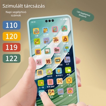 Újratölthető gyermekek oktató telefon – játék