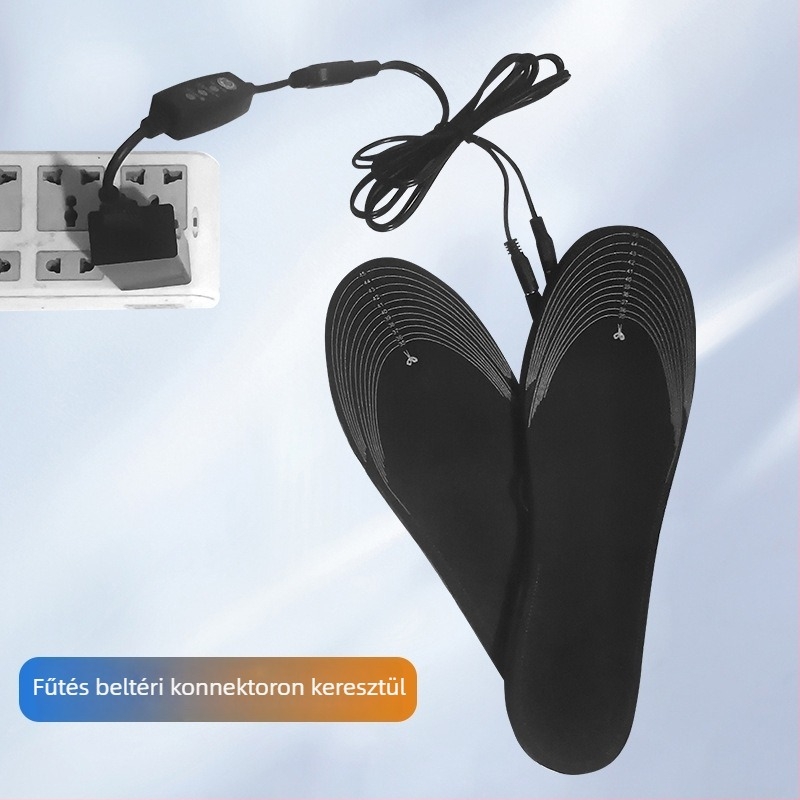 EVA elektromos fűtésű talpbetét, teljes talpbetét, vágási lehetőséggel, uniszex, testreszabható