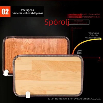 Irodai lábmelegítő, mechanikus üzemmód, 220V AC, 500W, csatlakoztatott fűtés