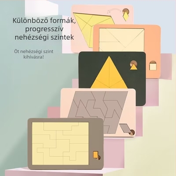 Fa síkpuzzle gyerekeknek – haladó nehézség, 4–6 éveseknek