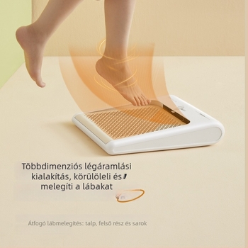 Téli lábmelegítő pedál – irodai és otthoni használatra, az asztal alatt, meleg levegős fűtő készülék