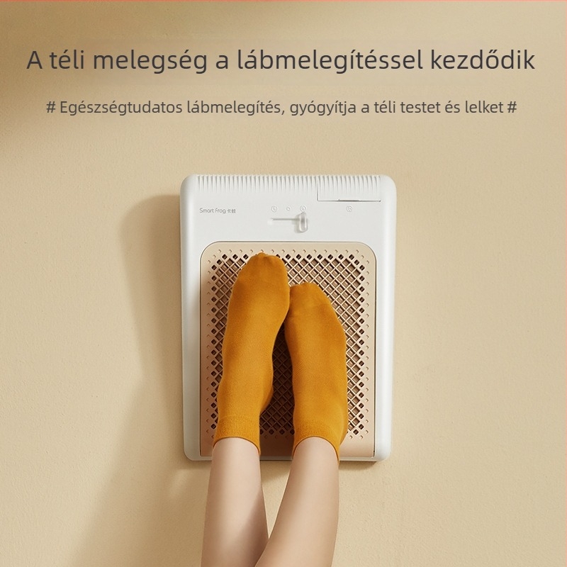 Téli lábmelegítő pedál – irodai és otthoni használatra, az asztal alatt, meleg levegős fűtő készülék