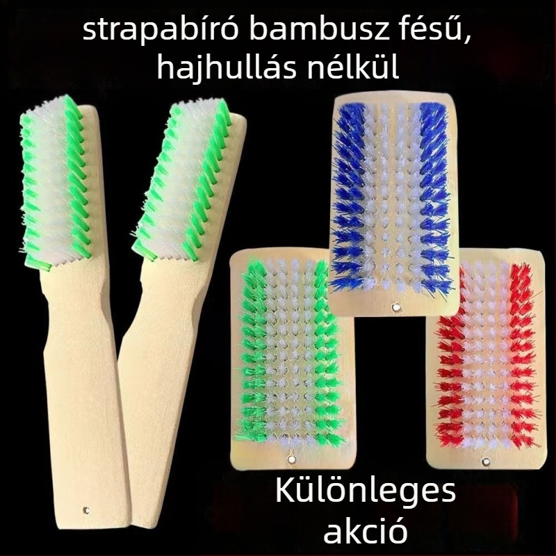 Fából készült cipőtisztító kefe dezinfikációra