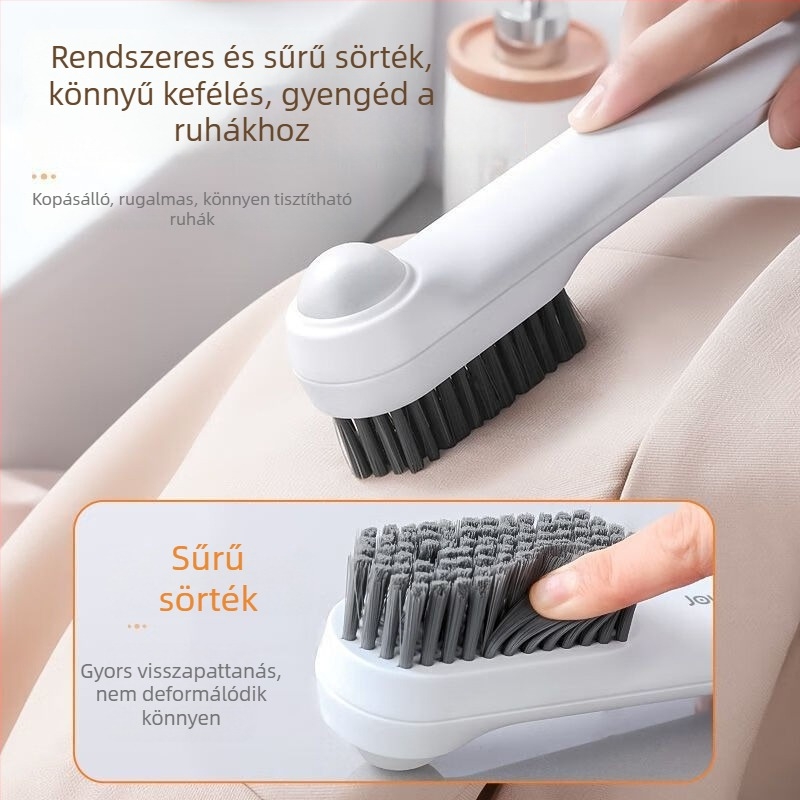 Good helper cipőtisztító kefe – multifunkcionális, folyadékkal a tisztításhoz, puha sörtéjű a mosáshoz, tartós
