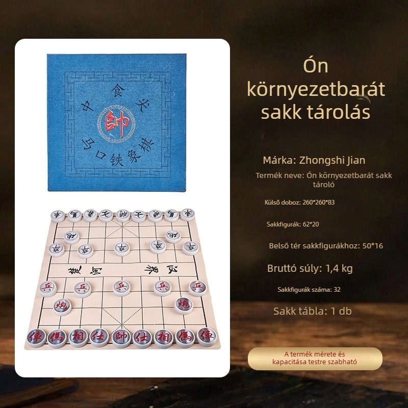 Asztali sakk ajándékdoboz tárolóval, modern és kreatív irodai kiegészítő, szilikon sakkkészlet 14+