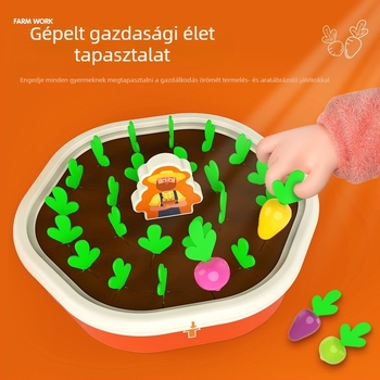 Memory Radish Oktató Asztali Játék – Műanyag játék 4–14 éveseknek, serkenti a gondolkodást, kéz- és szemkoordinációt, szülő-gyermek interakció