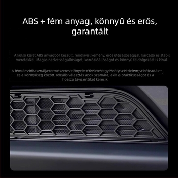 Tesla Model Y Új verzió Szúnyogháló a motorháztetőhöz és védőfedél a légbeömlőnek (ABS)