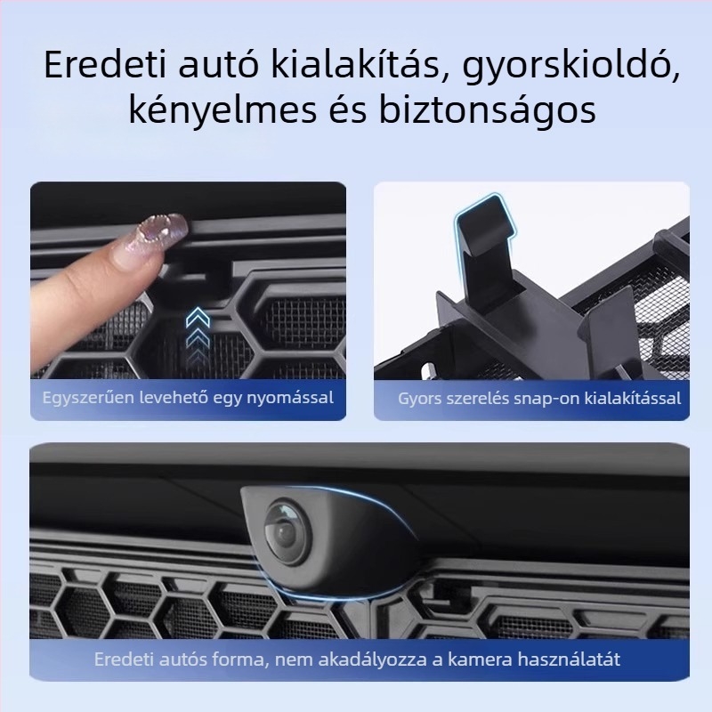 Tesla Model Y Új verzió Szúnyogháló a motorháztetőhöz és védőfedél a légbeömlőnek (ABS)