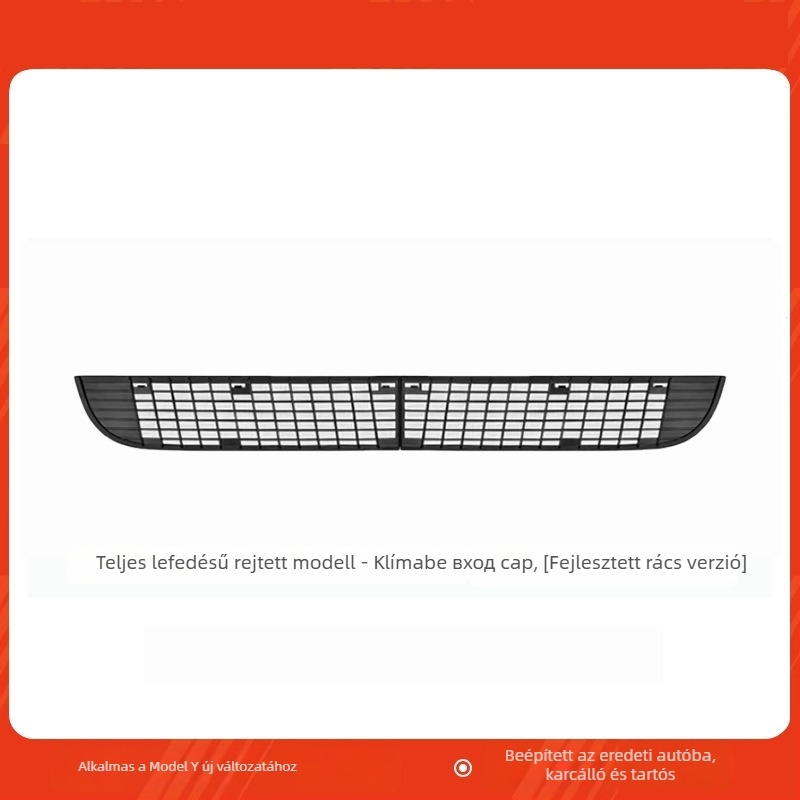 Tesla Model Y Új verzió Szúnyogháló a motorháztetőhöz és védőfedél a légbeömlőnek (ABS)