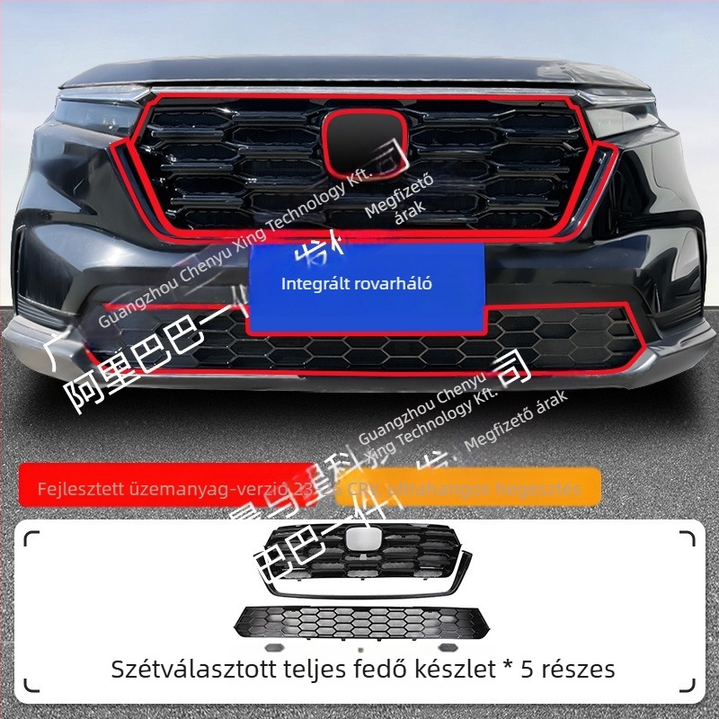 ABS anyagú dekoratív sáv a Honda CR-V első hűtőmaszkjához