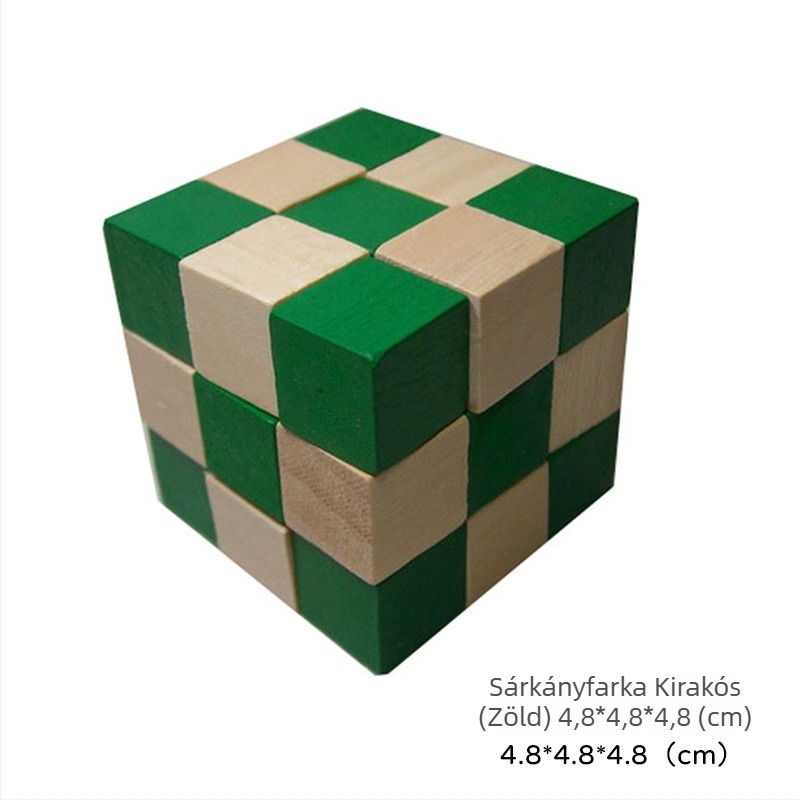 Kongming Lock fa puzzle — DAOTOYS, modell Zc–dwsl, 7–14 éveseknek